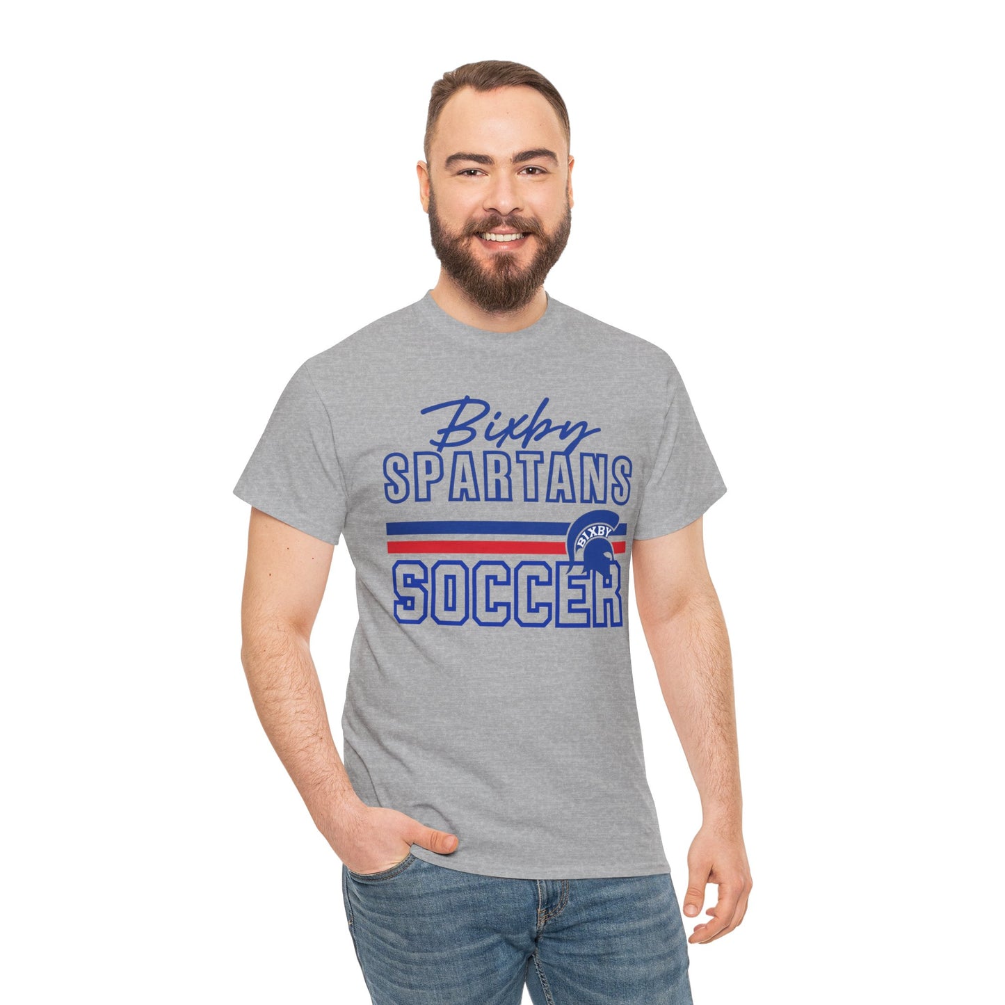 Bixby Spartans Soccer Gildan Tee