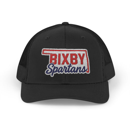 Bixby Oklahoma Embroidered Trucker Snapback