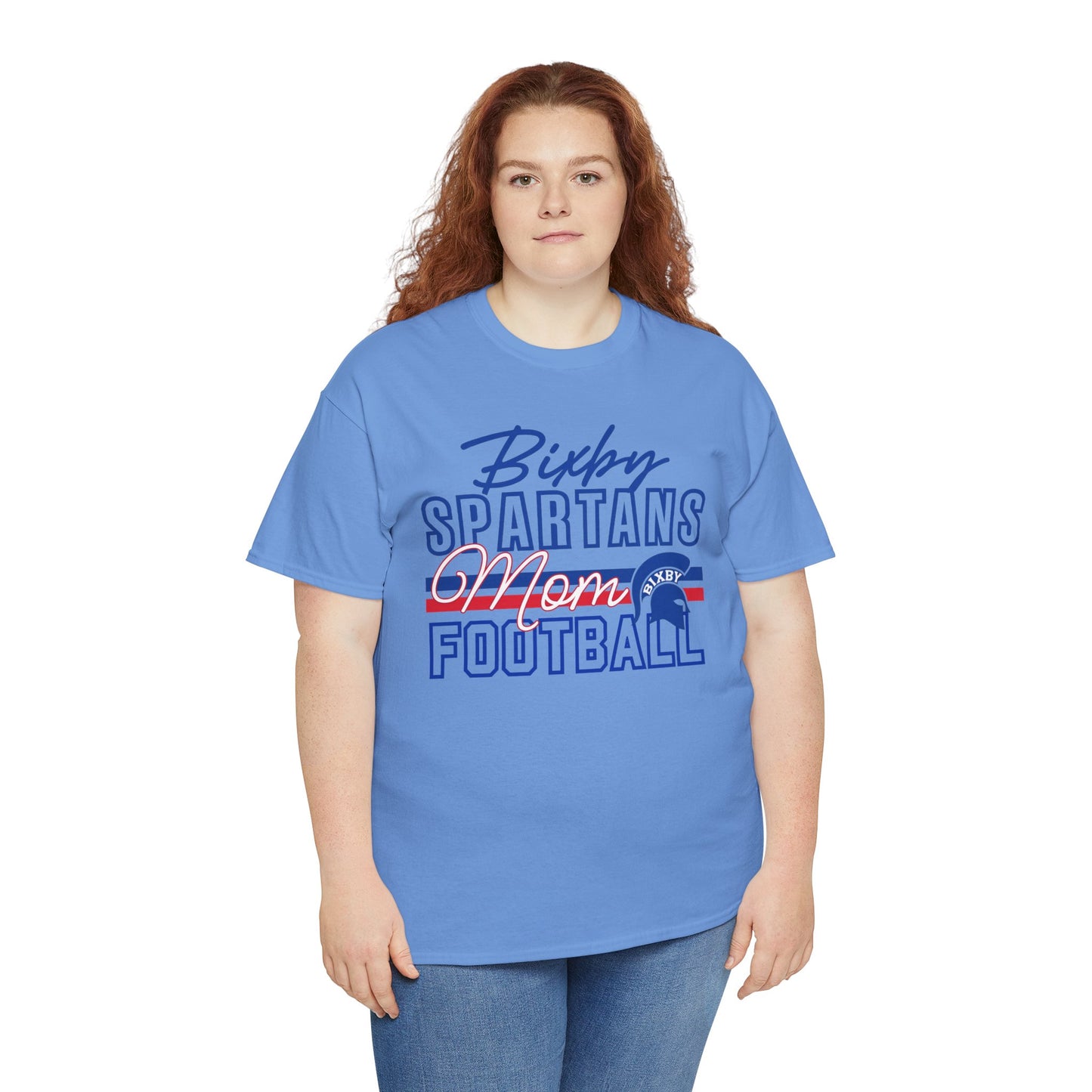 Bixby Spartans Football Mom Gildan Tee