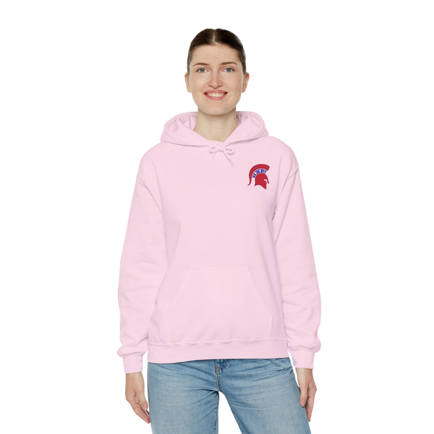Spartan Soccer Club Distressed Crest Gildan Hoodie