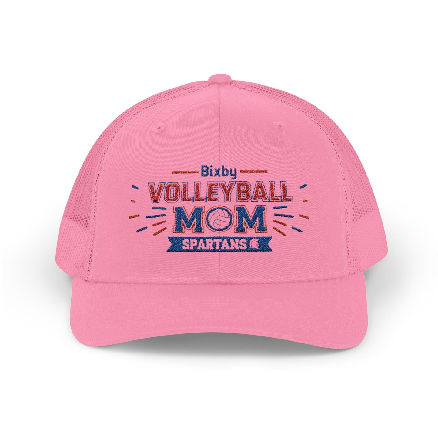 Spartan Volleyball Mom Trucker Snapback
