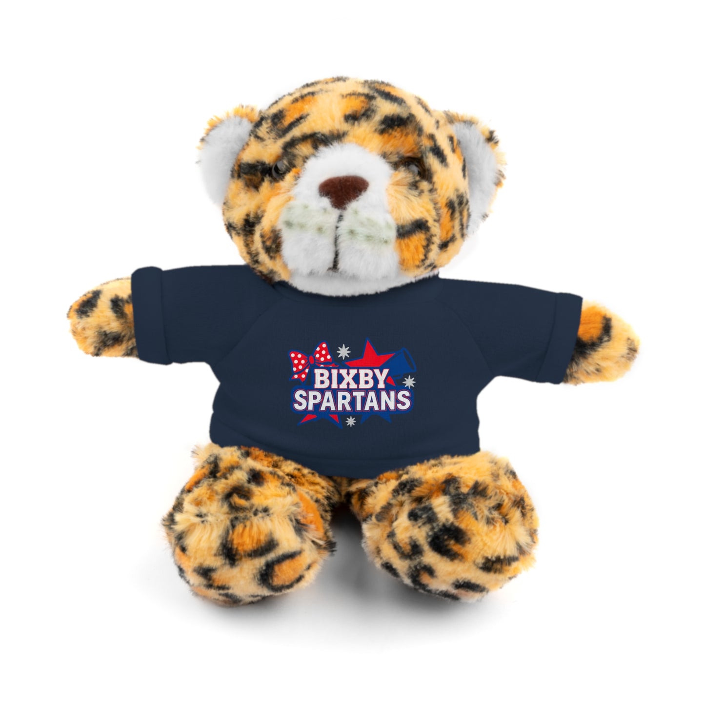 Spartan Cheer Stuffed Animal Logo
