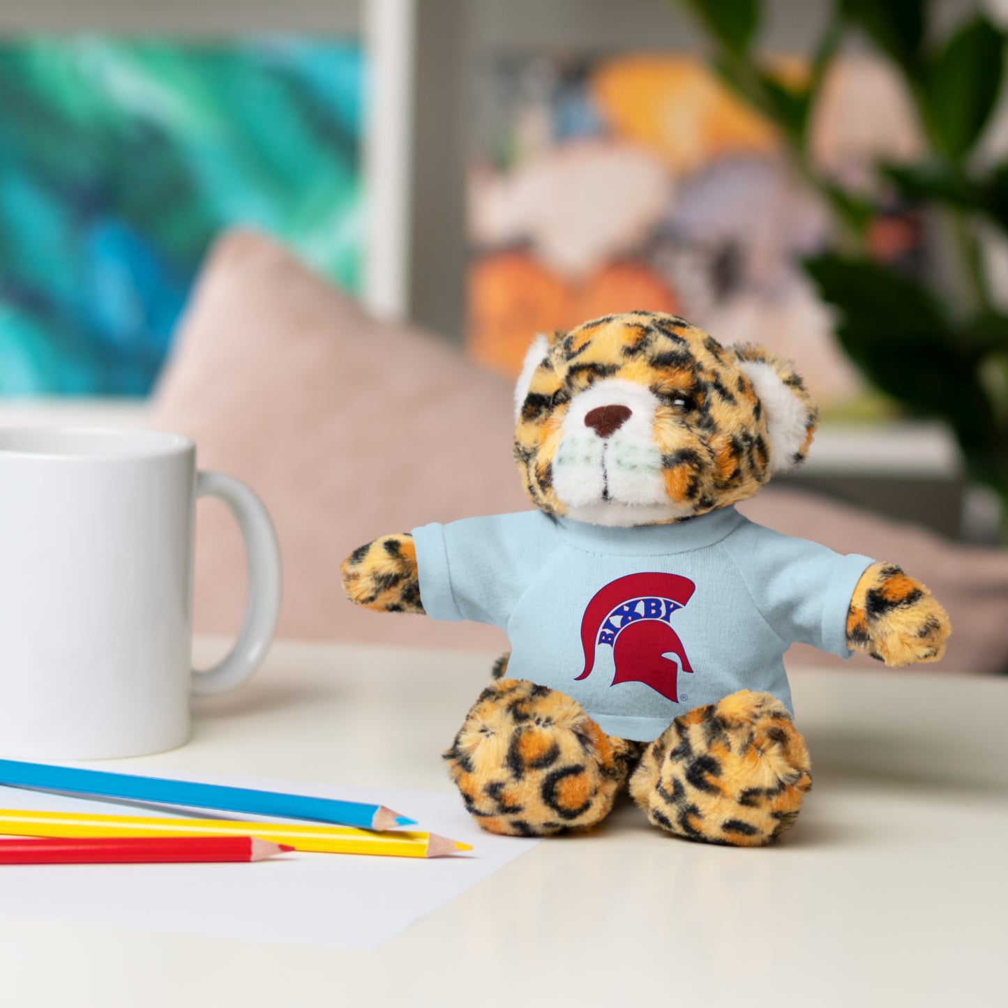 Spartan Stuffed Animal Logo