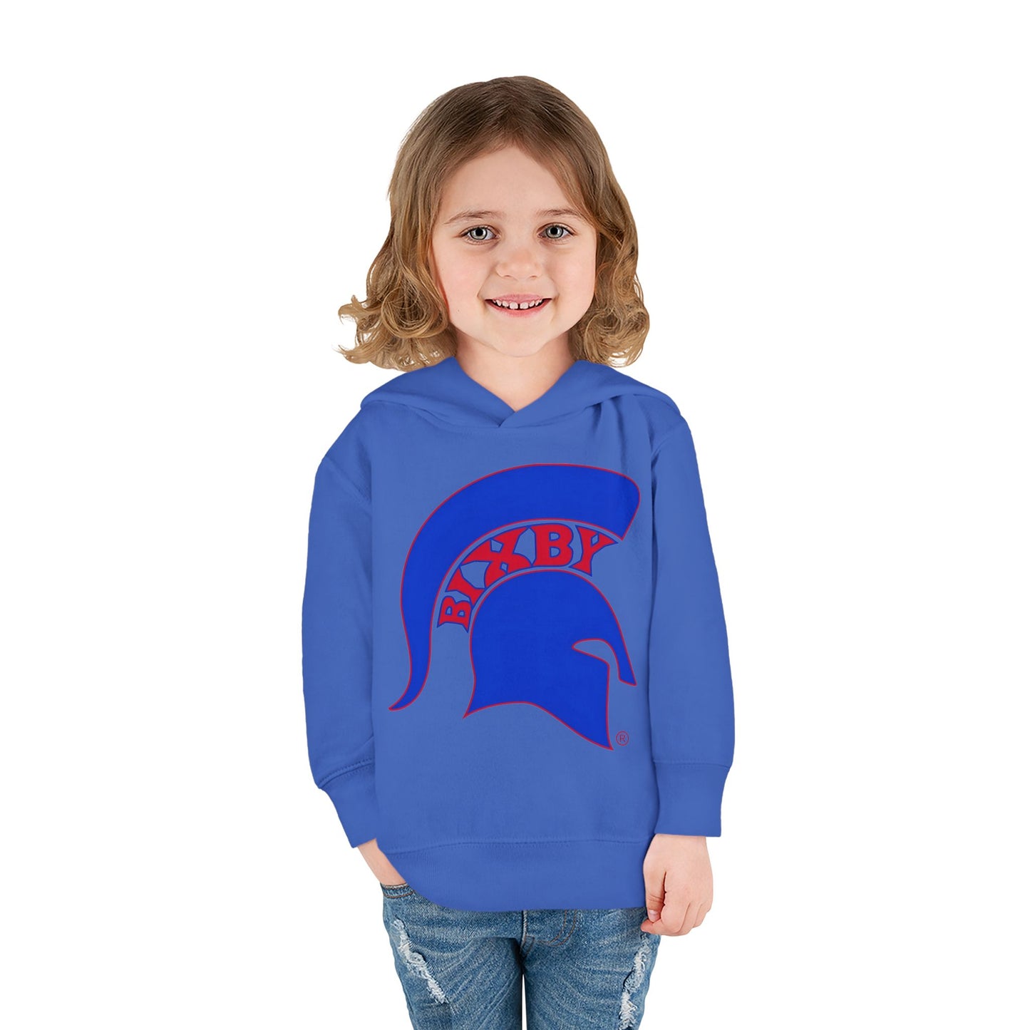Bixby Blue Logo Toddler Rabbit Skins Sweatshirt