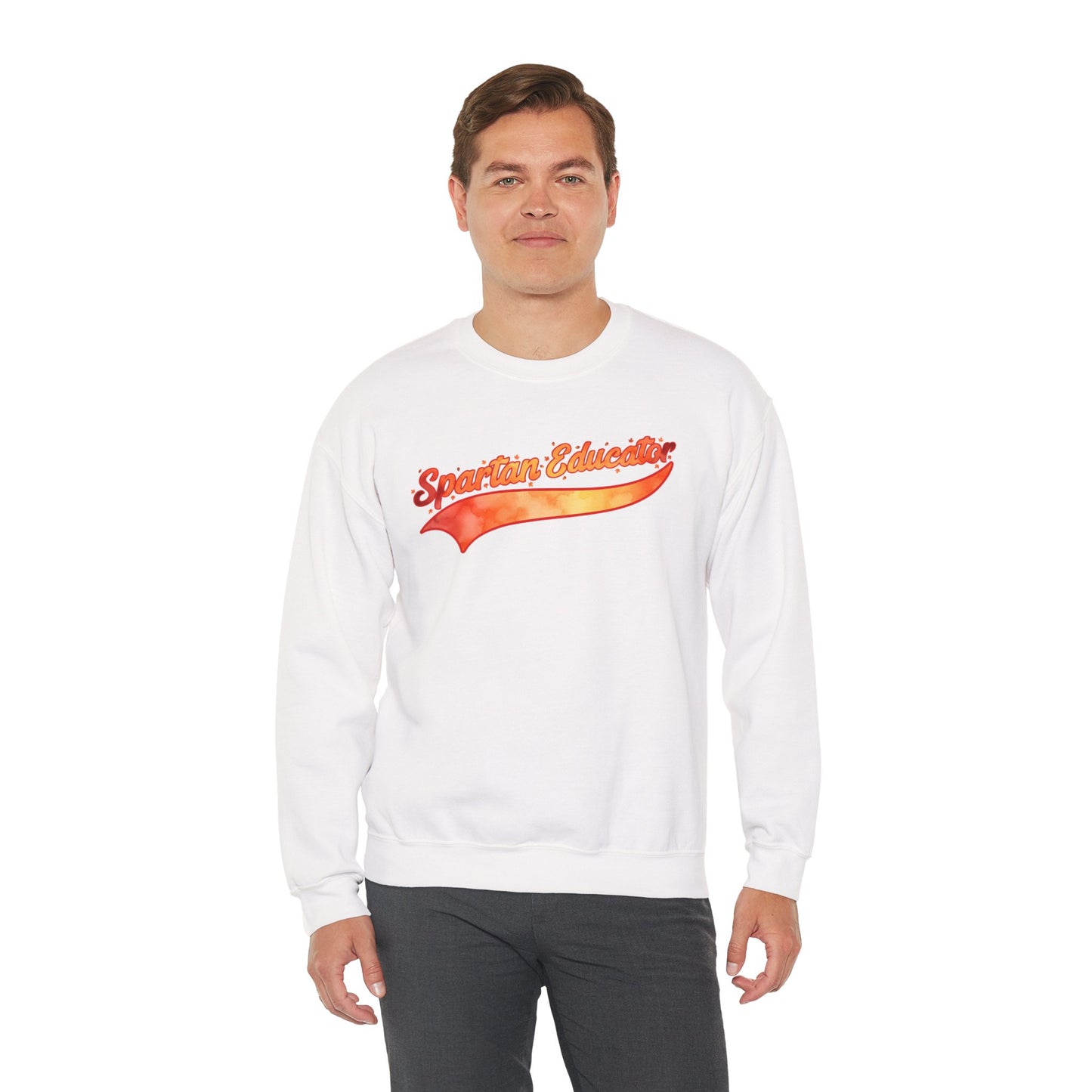 Spartan Educator Fall Design Gildan Sweatshirt