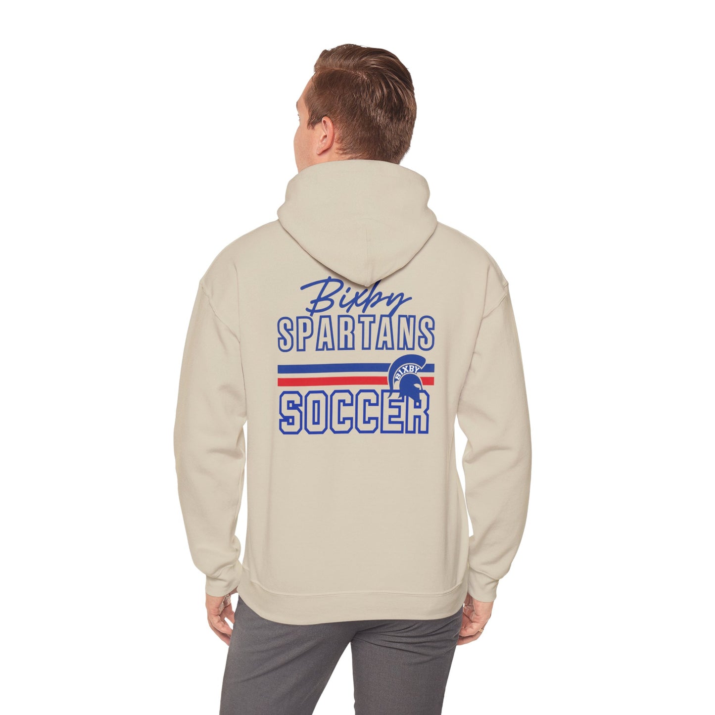 Bixby Spartans Soccer Gildan Hoodie
