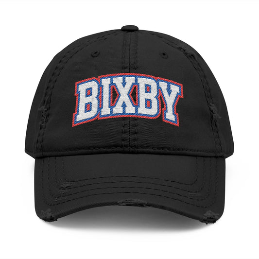 Bixby Embroidered Vintage Distressed Ballcap