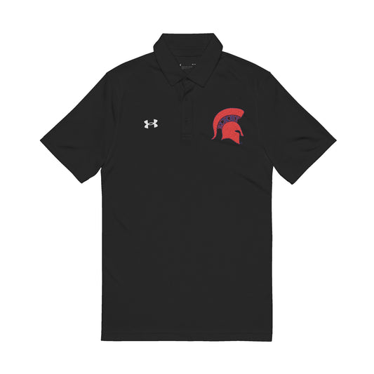 Bixby Under Armour Embroidered Red Logo Polo