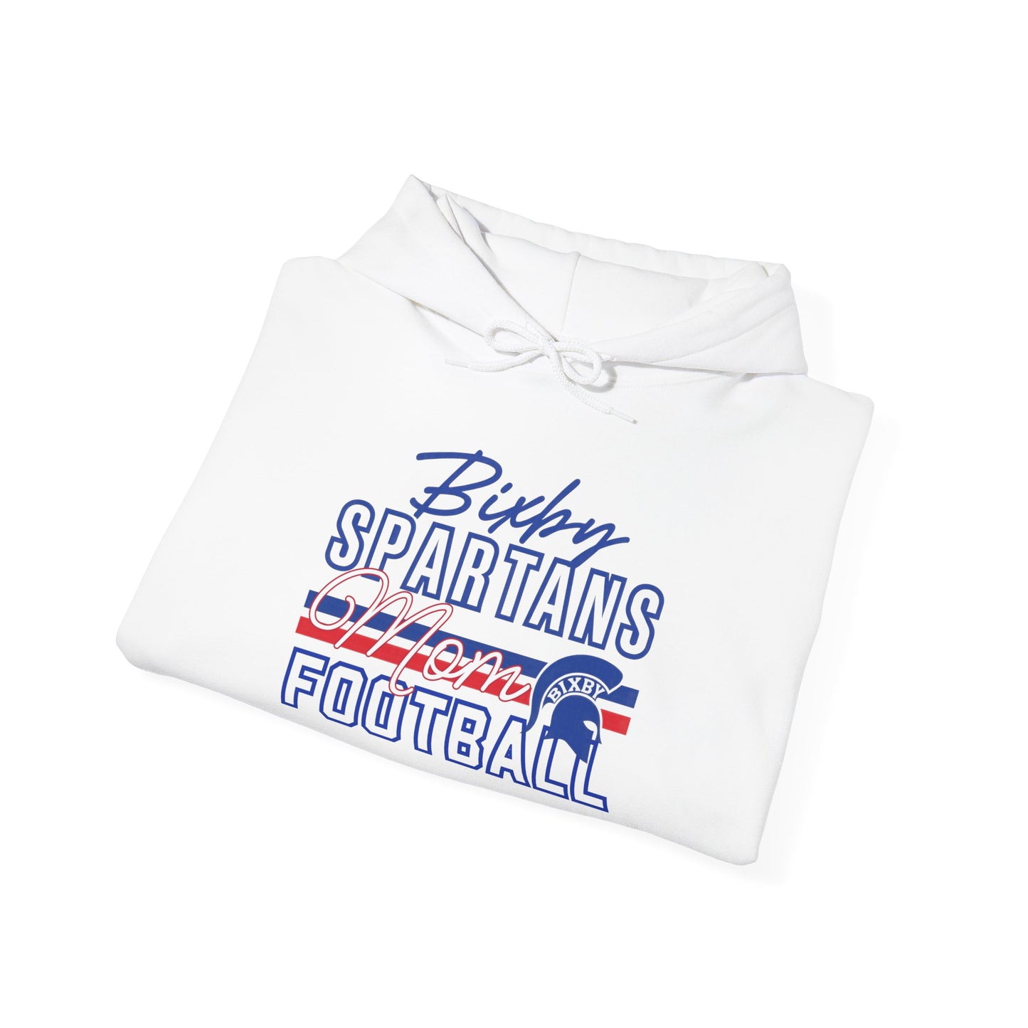 Bixby Spartans Football Mom Gildan Hoodie