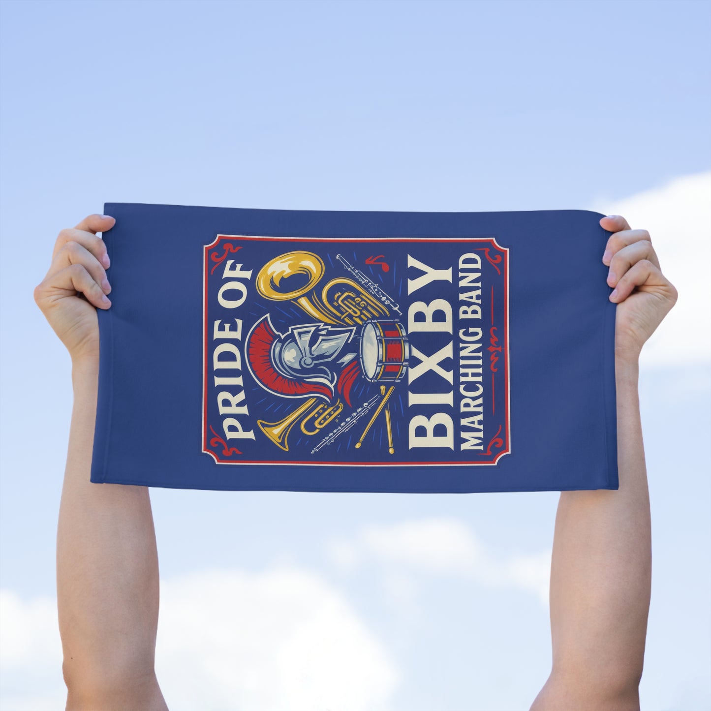 Pride of Bixby Marching Band Rally Towel