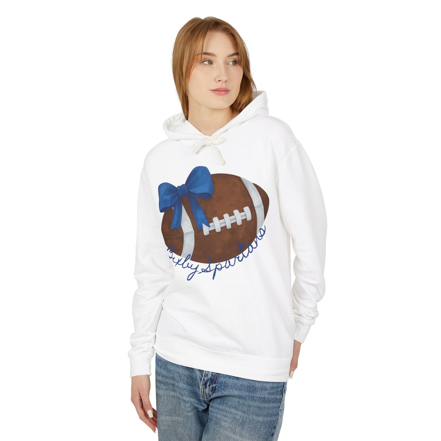 Bixby Spartans Cheer & Football Comfort Colors Hoodie
