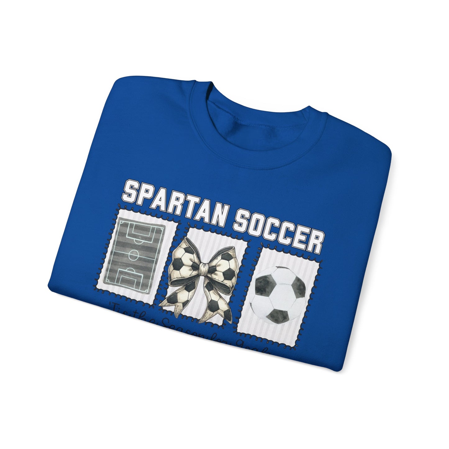 Spartan Tis The Season For Goals Gildan Sweatshirt