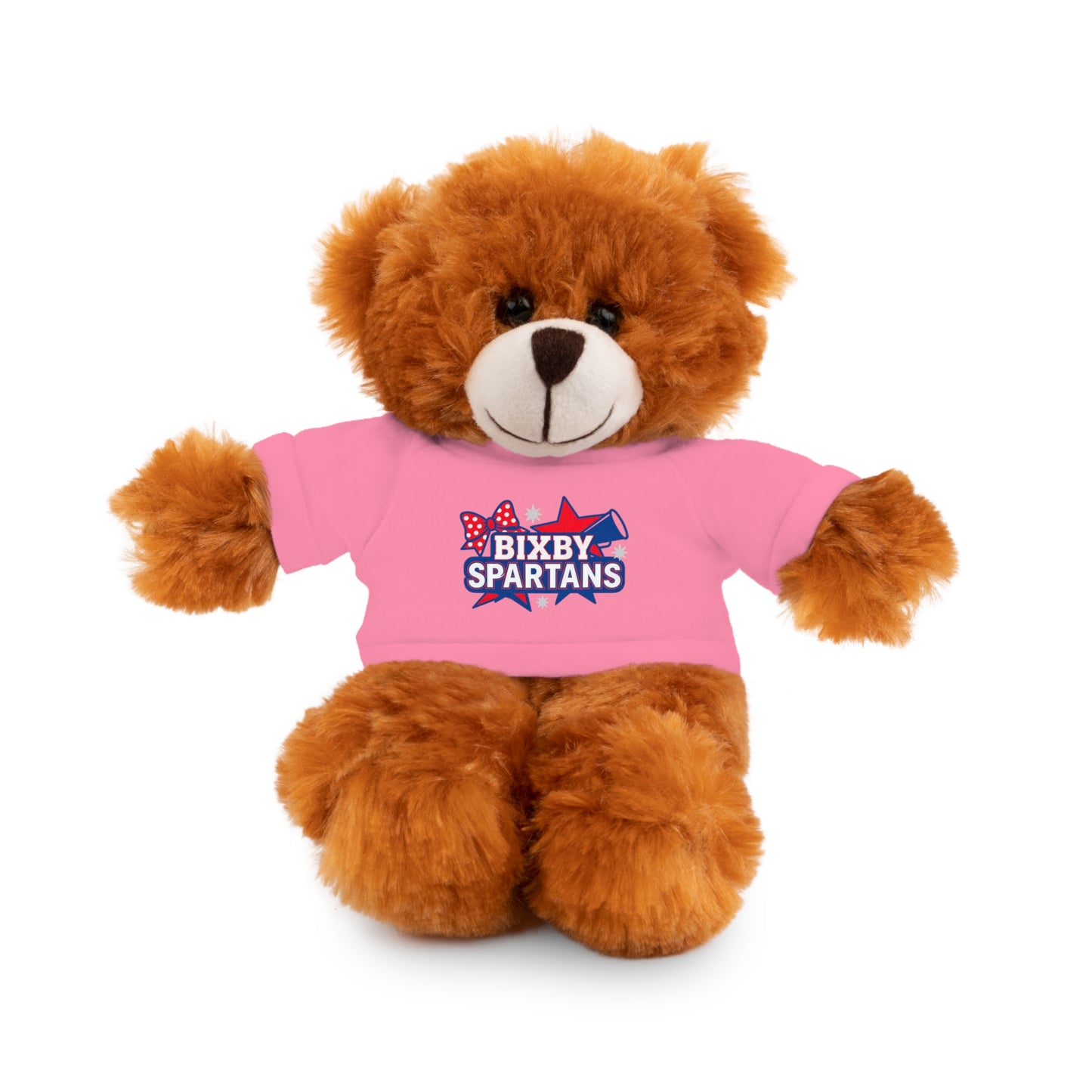 Spartan Cheer Stuffed Animal Logo