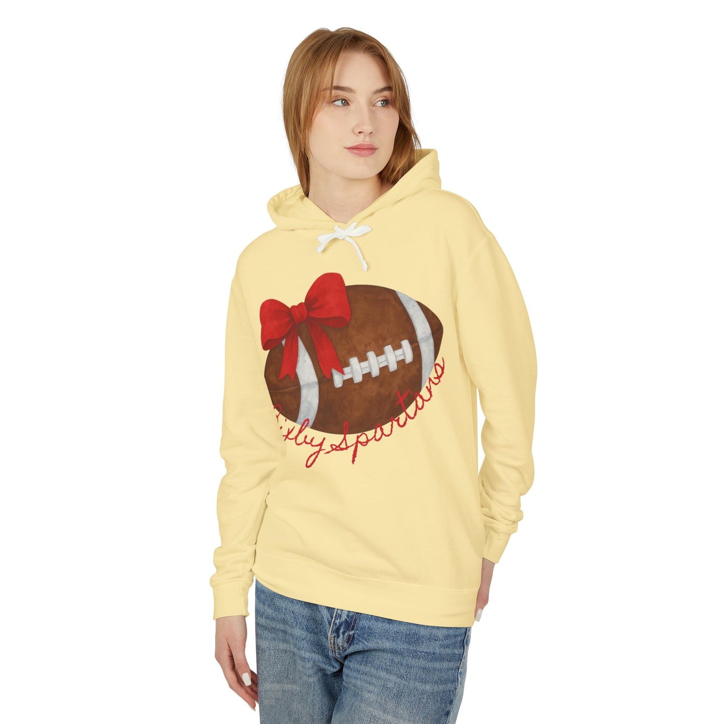 Bixby Spartans Cheer & Football Comfort Colors Hoodie