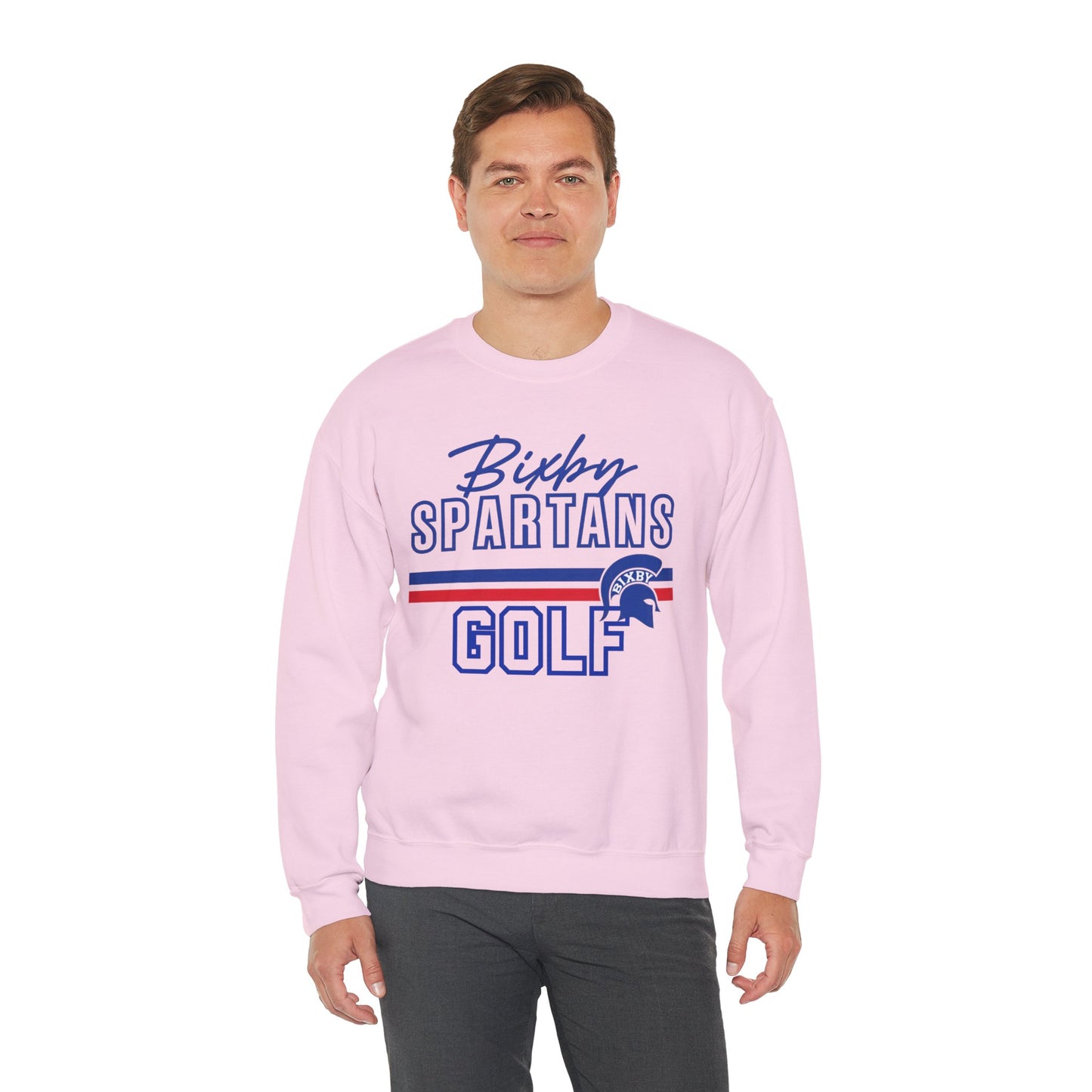 Bixby Spartans Golf Gildan Sweatshirt