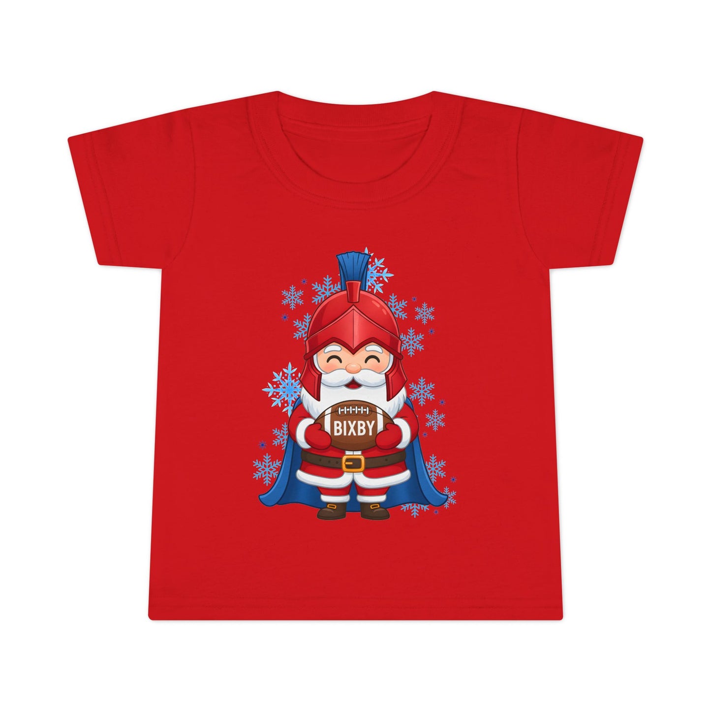 Spartan Football Santa Toddler Gildan Tee