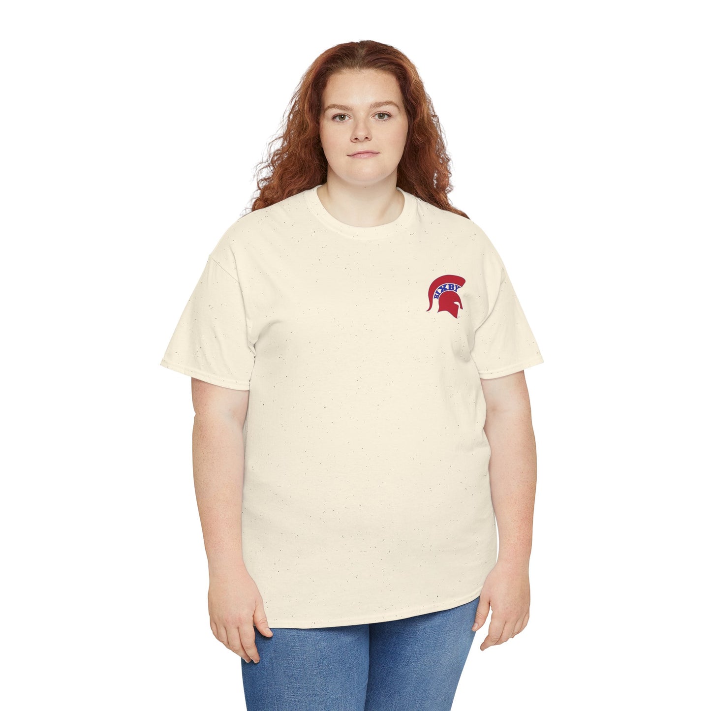 Spartan Red Logo Gildan Tee