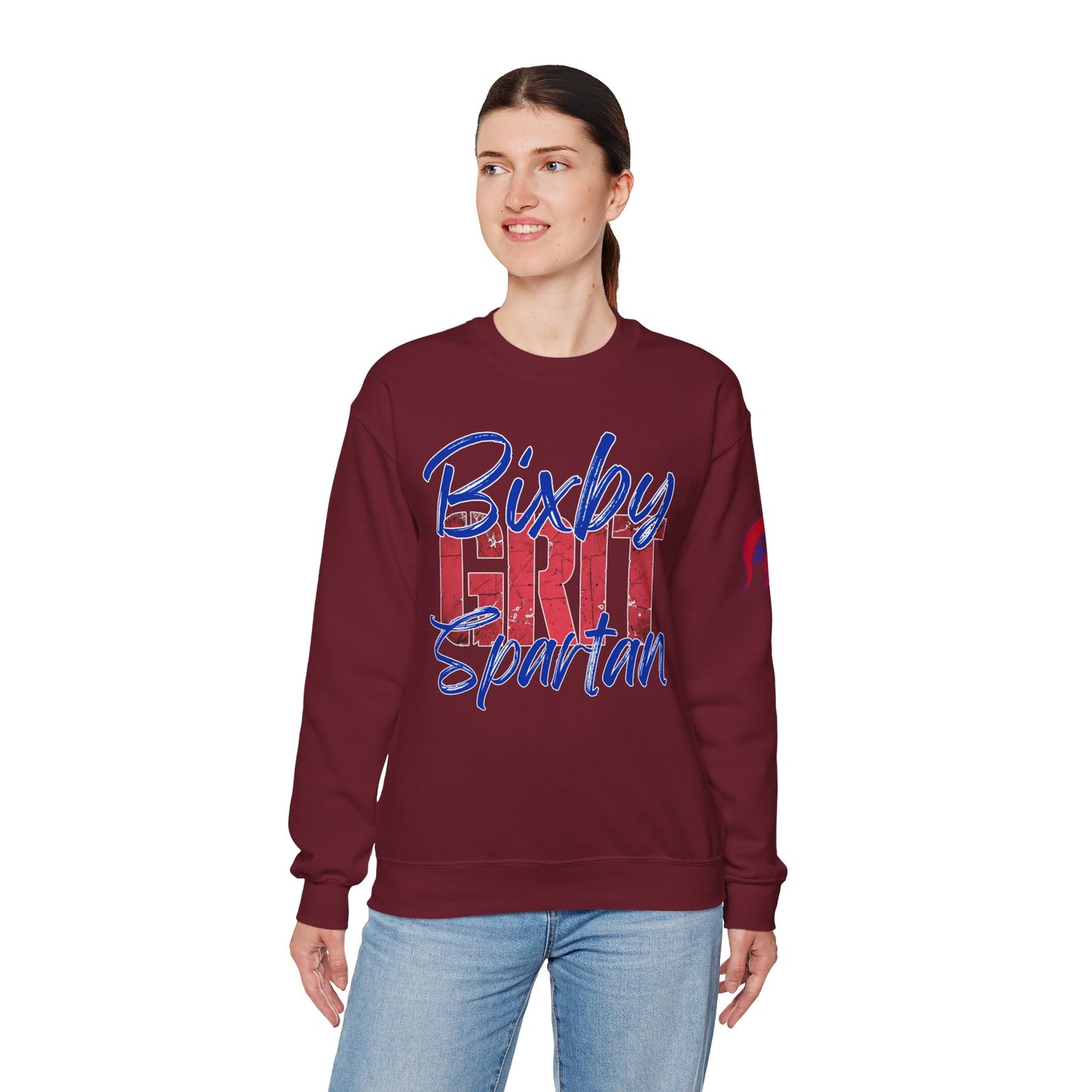 Bixby Spartan GRIT Gildan Sweatshirt