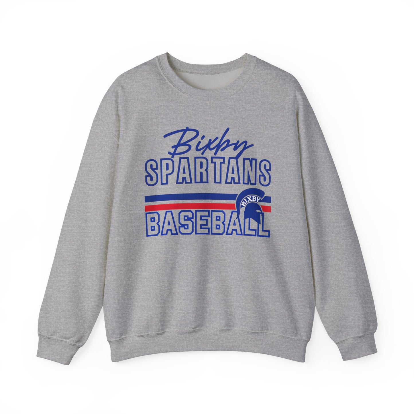 Bixby Spartans Baseball Gildan Sweatshirt
