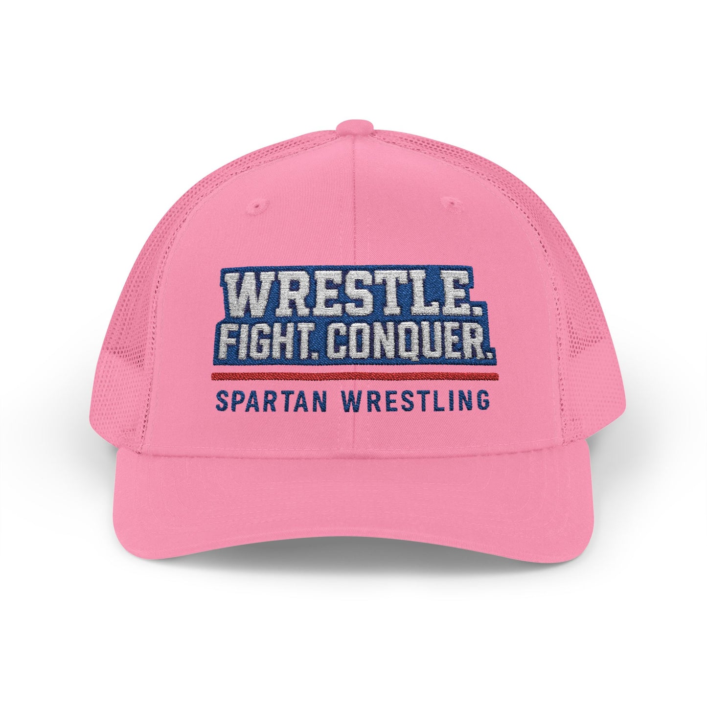 Spartan Wrestle. Fight. Conquer Trucker Snapback