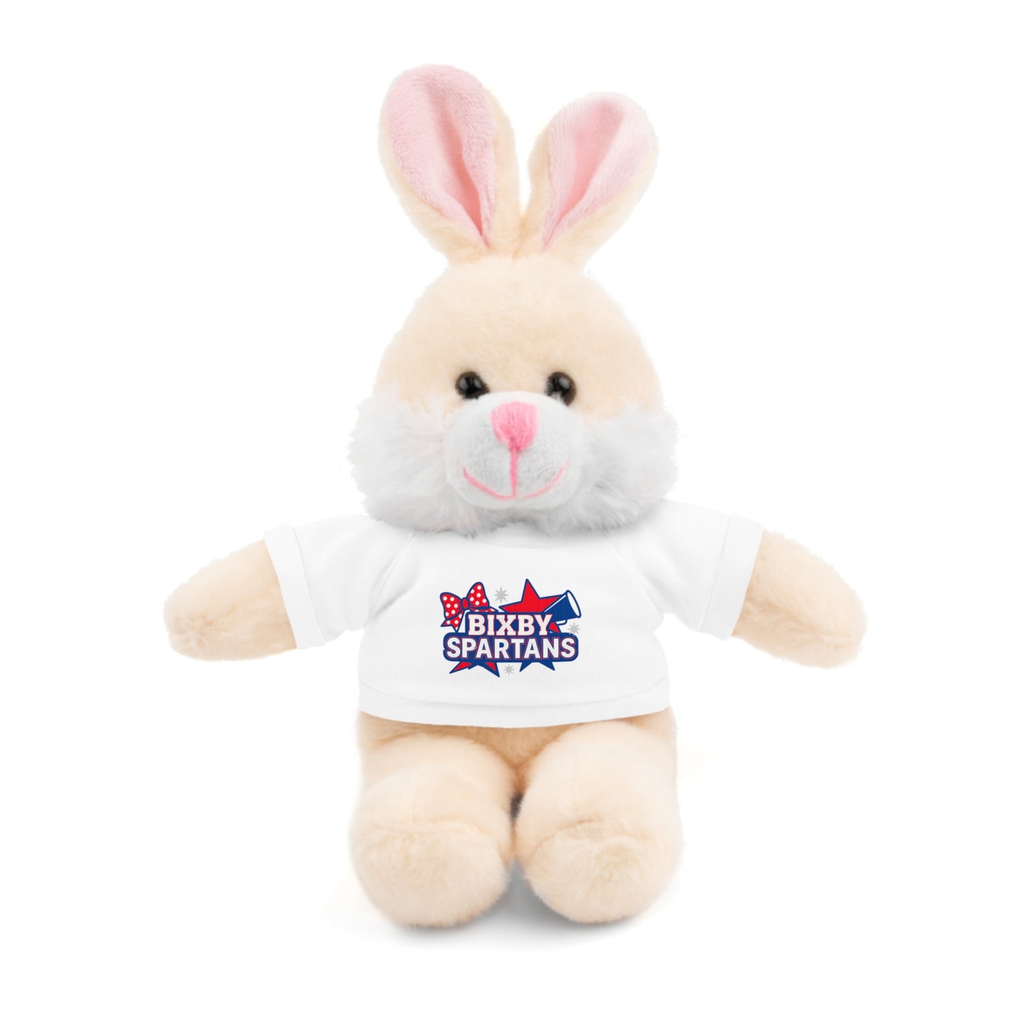 Spartan Cheer Stuffed Animal Logo