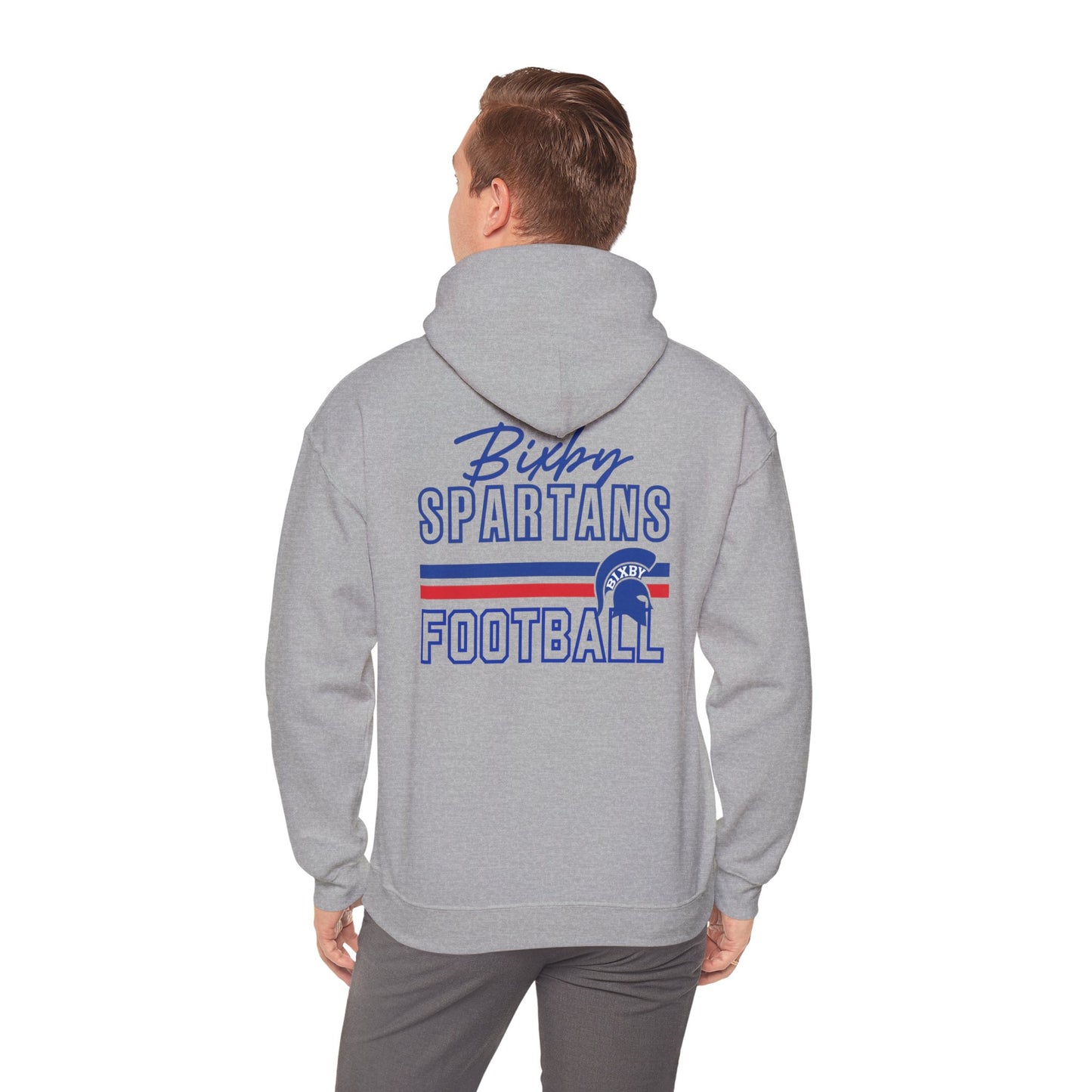 Bixby Spartans Football Gildan Hoodie