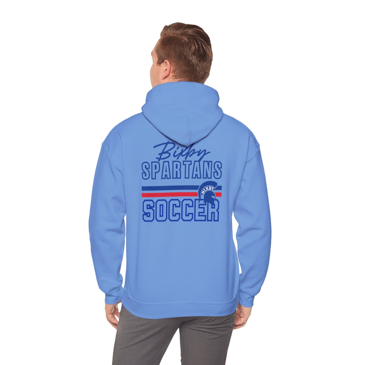 Bixby Spartans Soccer Gildan Hoodie