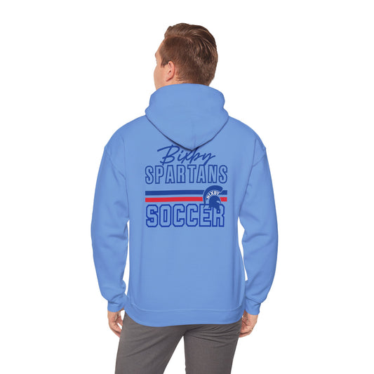 Bixby Spartans Soccer Gildan Hoodie