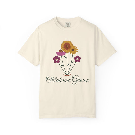 Oklahoma Grown Wildflower Tee | Comfort Colors