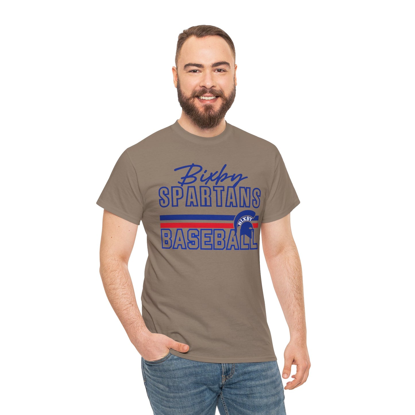 Bixby Spartans Baseball Gildan Tee