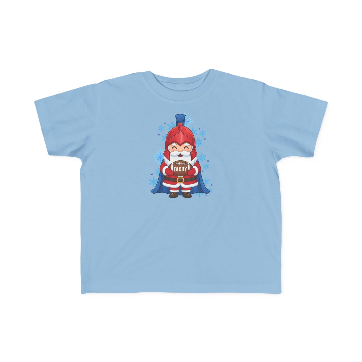 Spartan Football Santa Toddler Rabbit Skins Tee