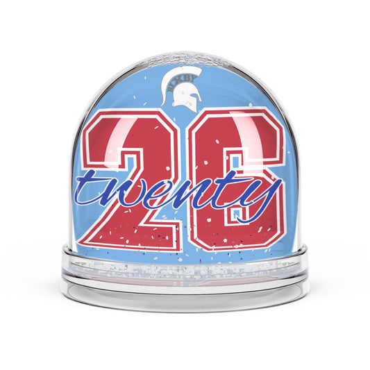 Spartan Senior Class 2026 Graduation Snow Globe