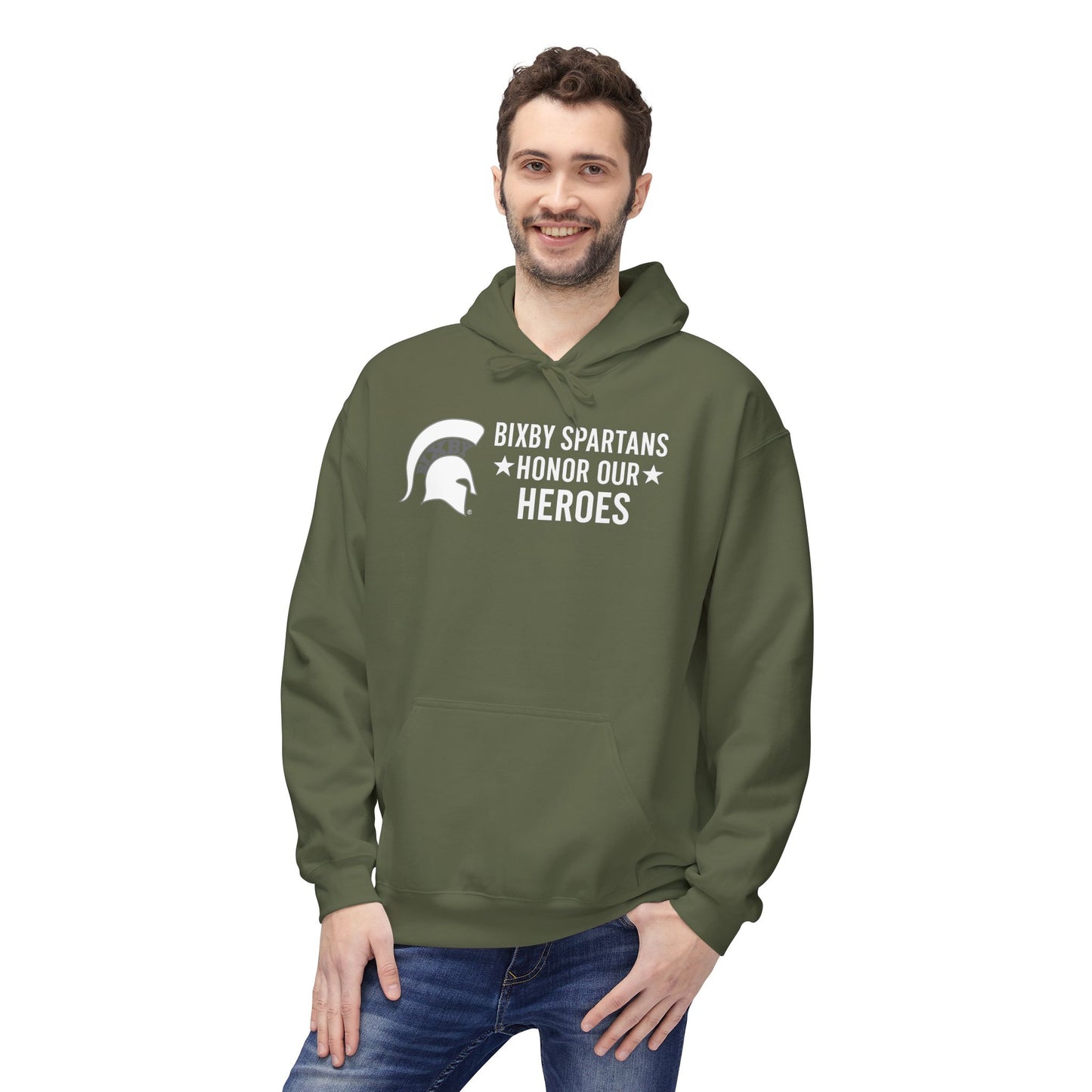 Spartans Honor Our Heroes Gildan Hoodie
