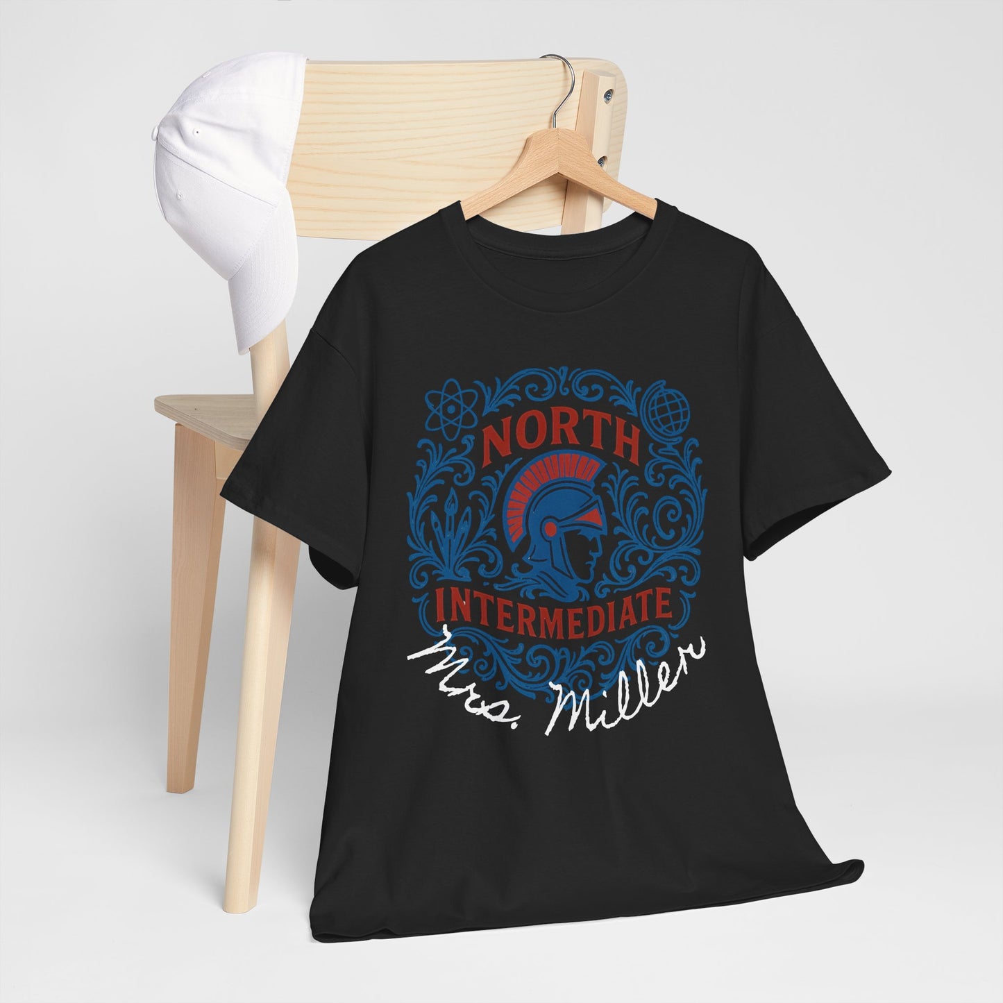 Floral Bixby North Intermediate Spartan Gildan Tee