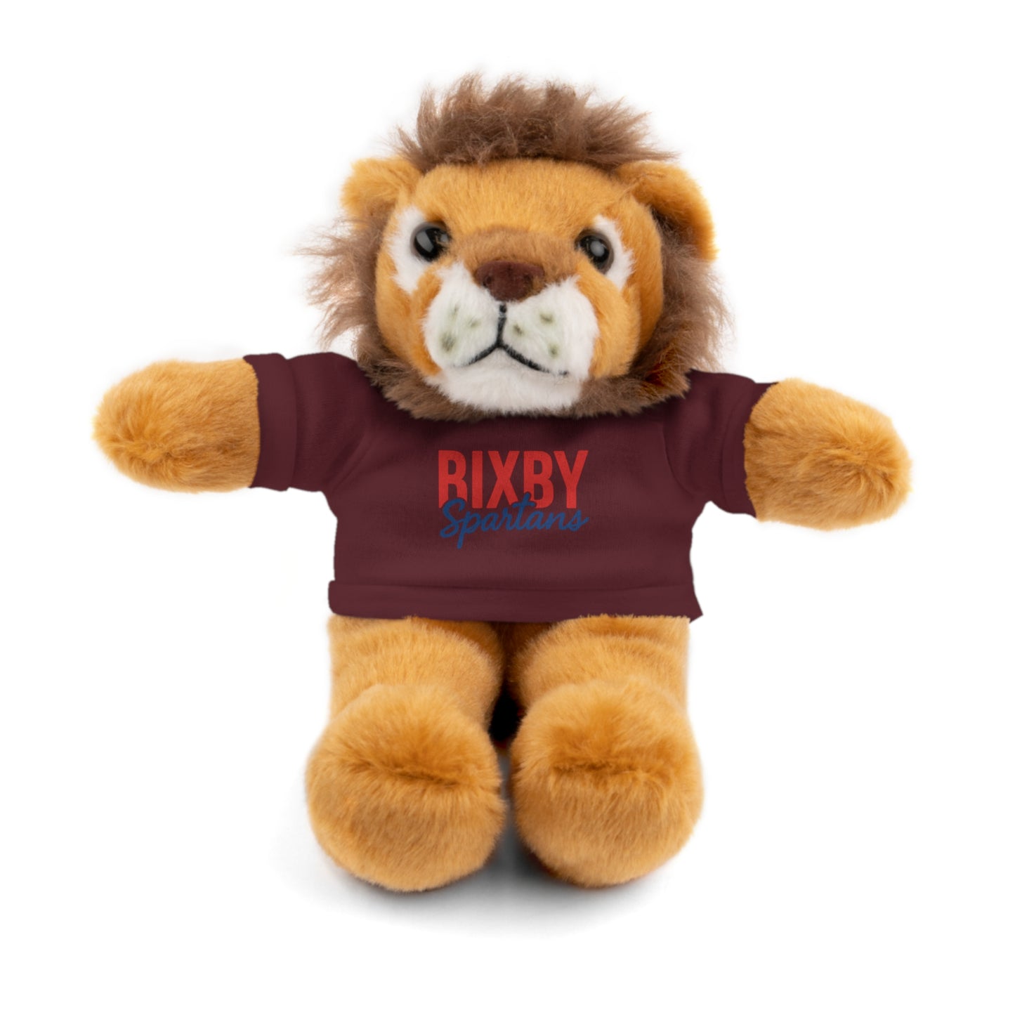 Bixby Spartans Stuffed Animal Logo