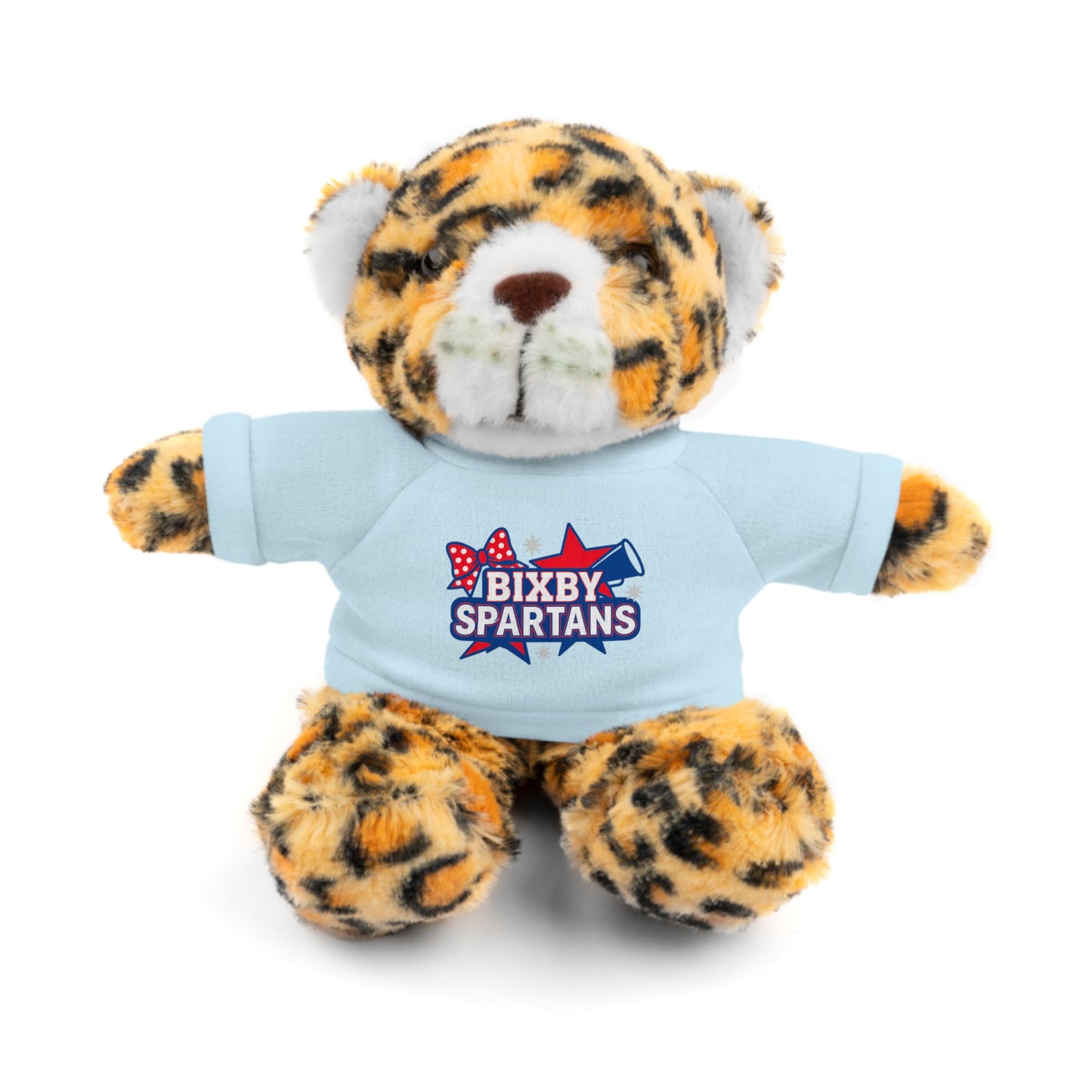 Spartan Cheer Stuffed Animal Logo
