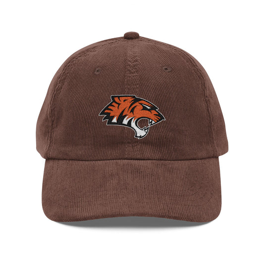 Coweta Tigers Vintage Corduroy Embroidered Cap