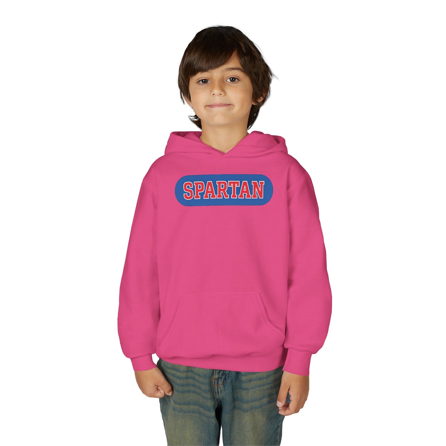 Spartan Bold Youth Gildan Hoodie