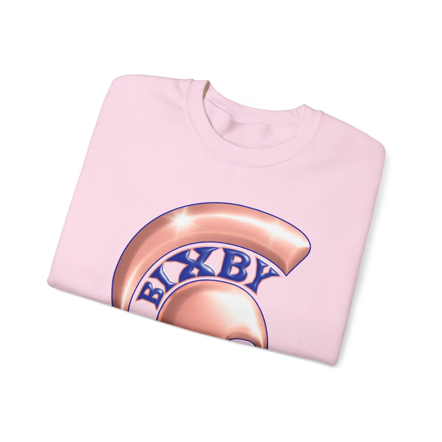 Bixby Spartan Metallic Rose Gold Gildan Sweatshirt