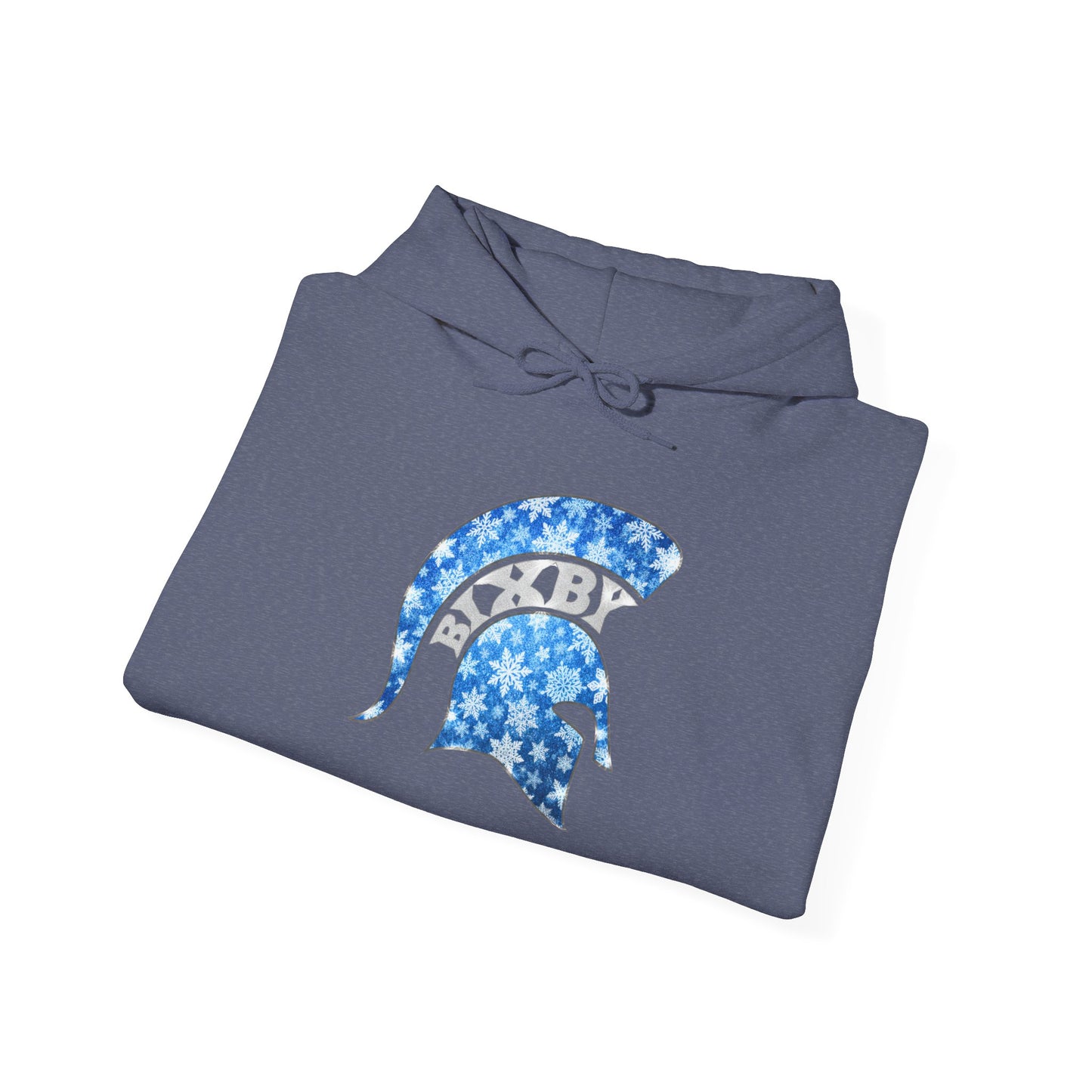 Bixby Spartan Winterfrost Gildan Hoodie