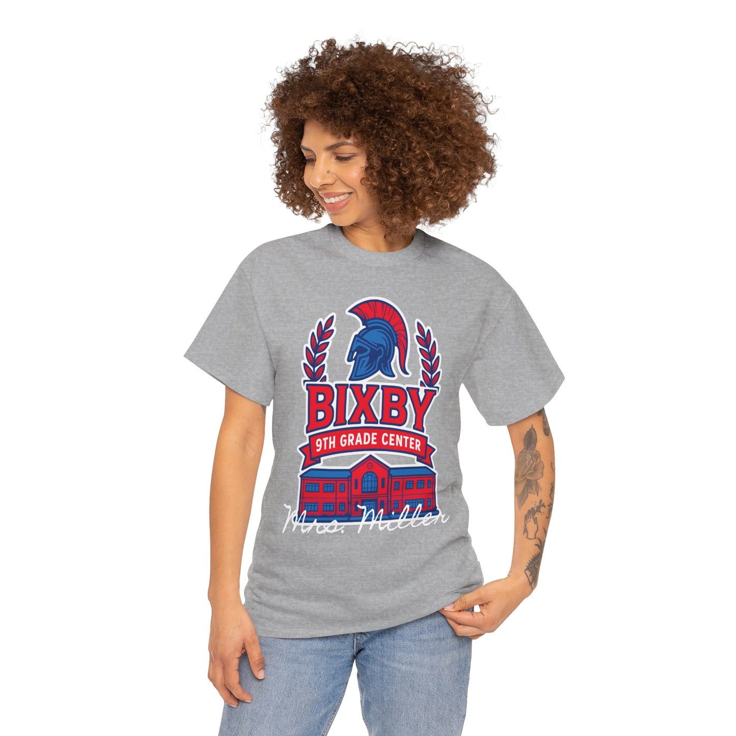 Spartan Ninth Grade Center Gildan Tee