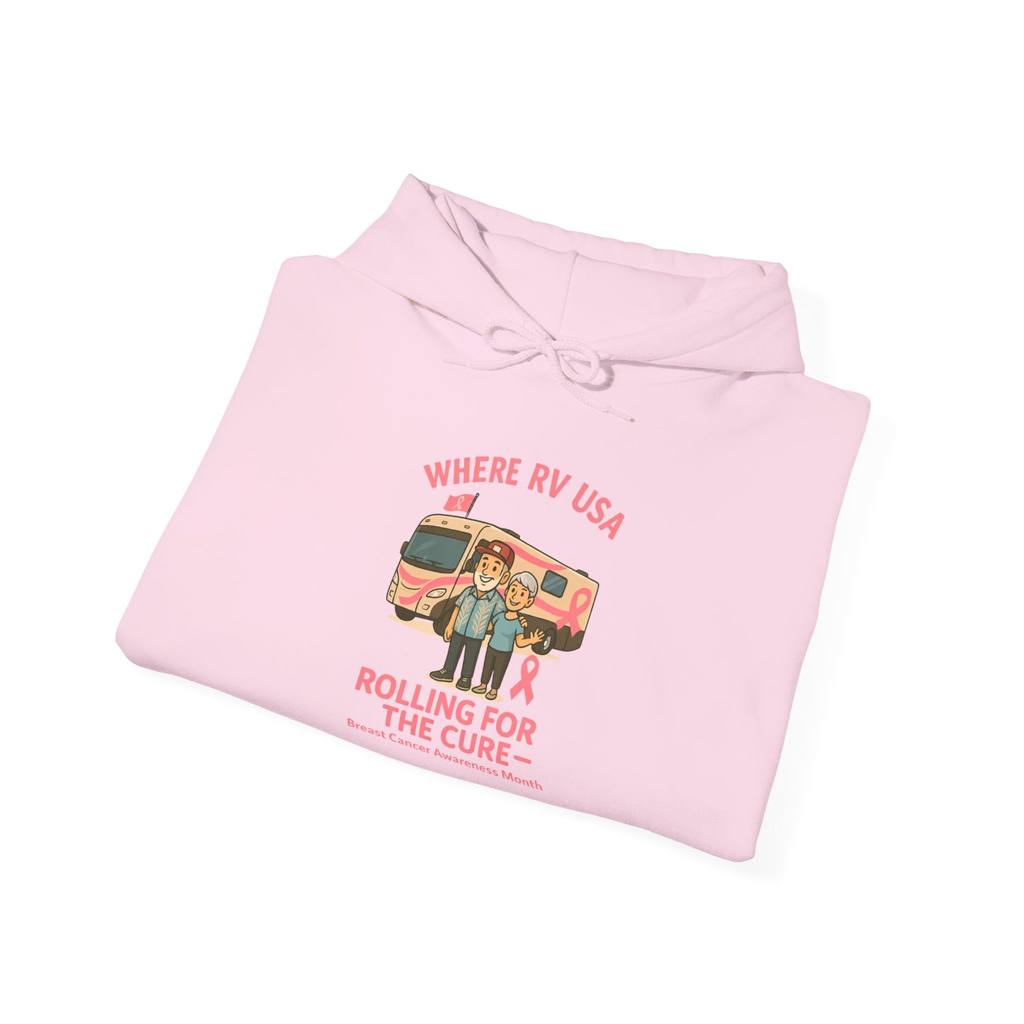 Where RV USA Breast Cancer Awareness Gildan Hoodie