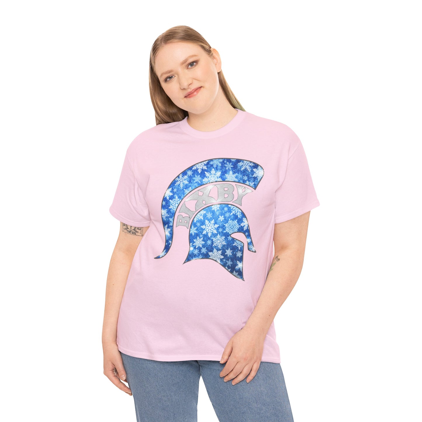 Bixby Spartan Winterfrost Gildan Tee