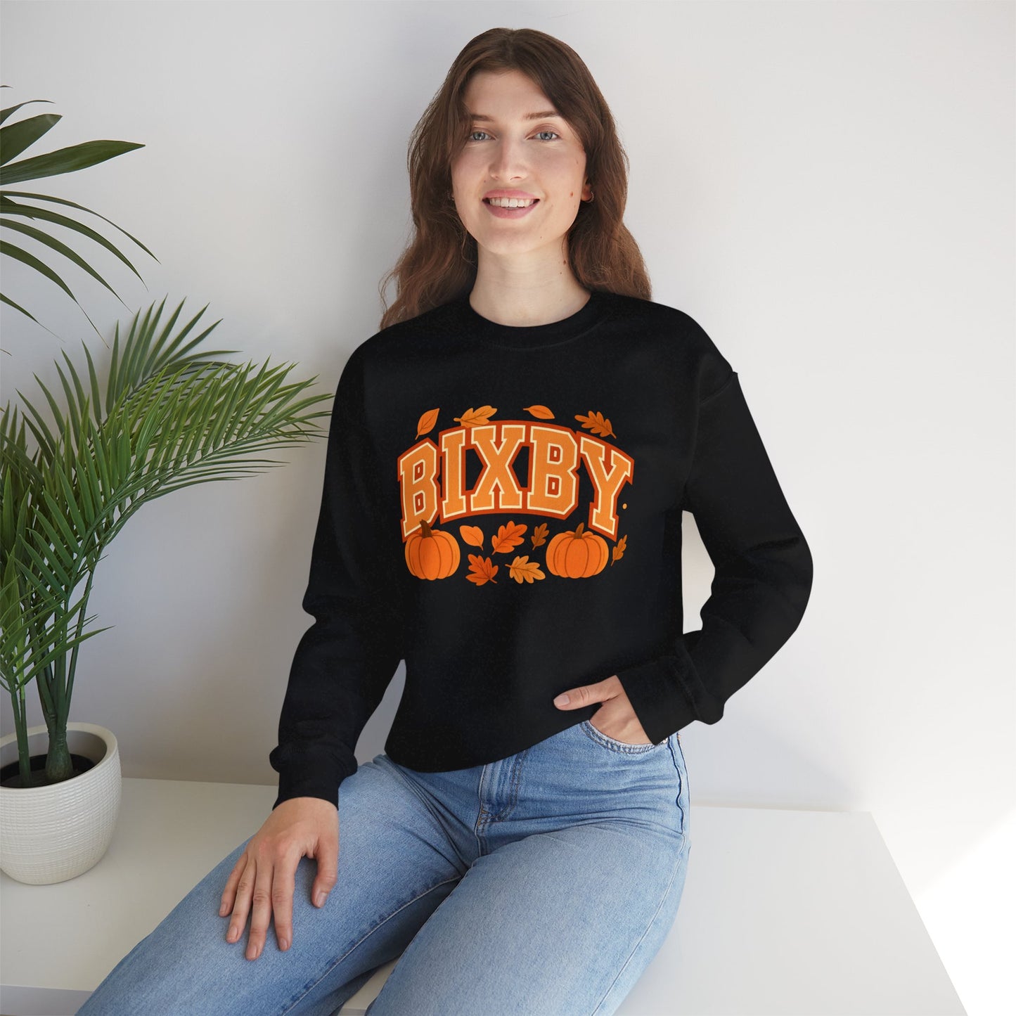 Bixby Fall Vibes Gildan Sweatshirt