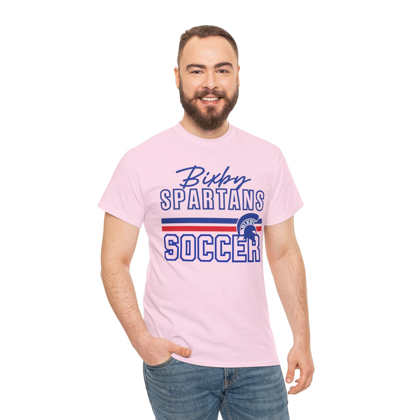 Bixby Spartans Soccer Gildan Tee