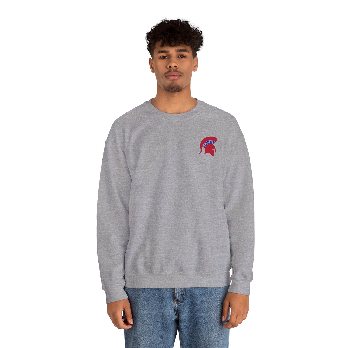Spartan Red Logo Gildan Sweatshirt