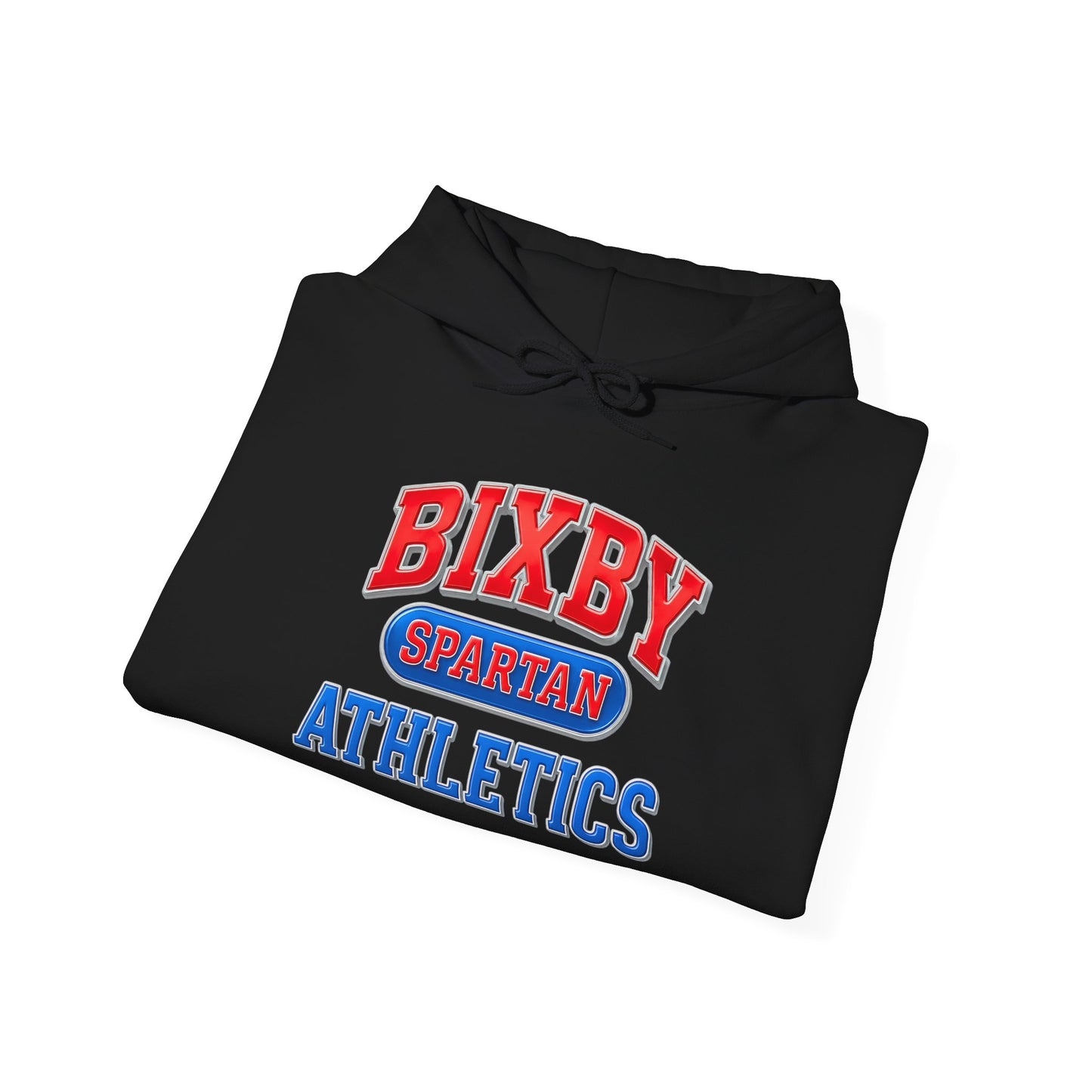 Bixby Spartan Athletics Metallic Gildan Hoodie