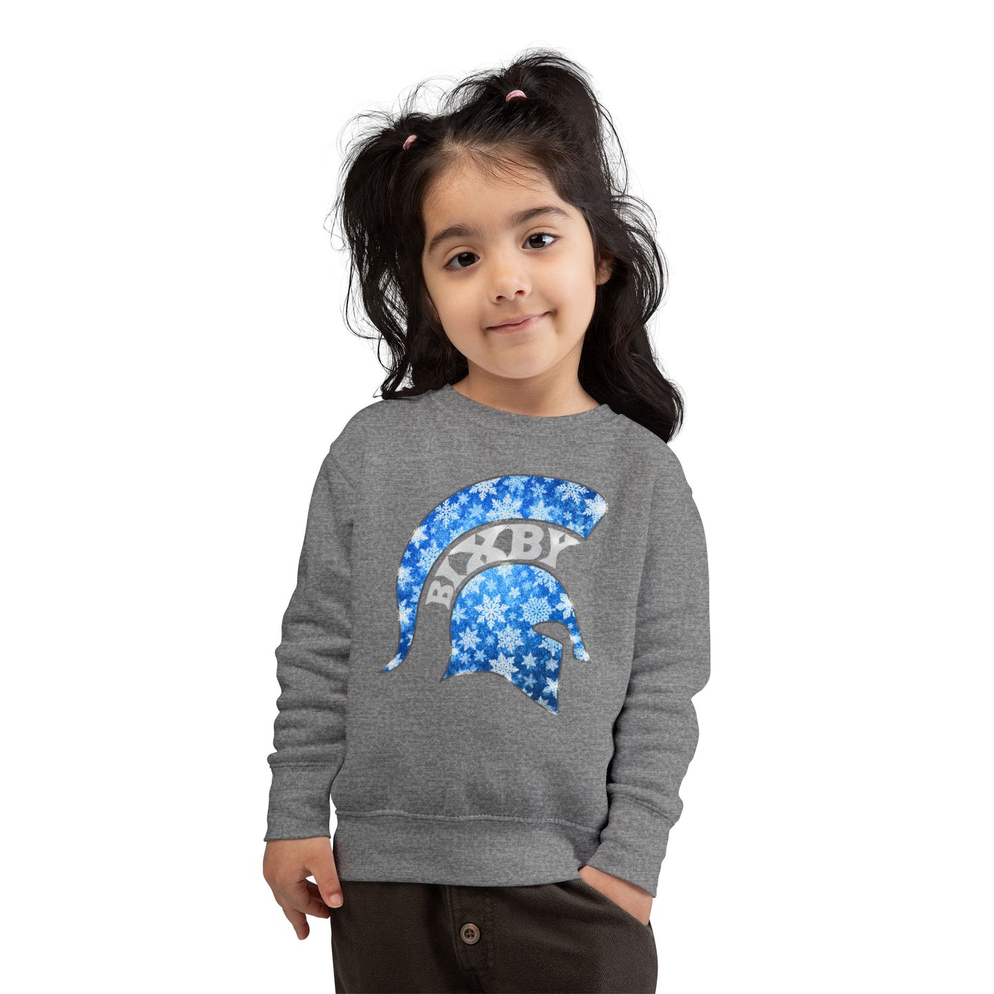 Bixby Spartan Winterfrost Toddler Rabbit Skins Sweatshirt