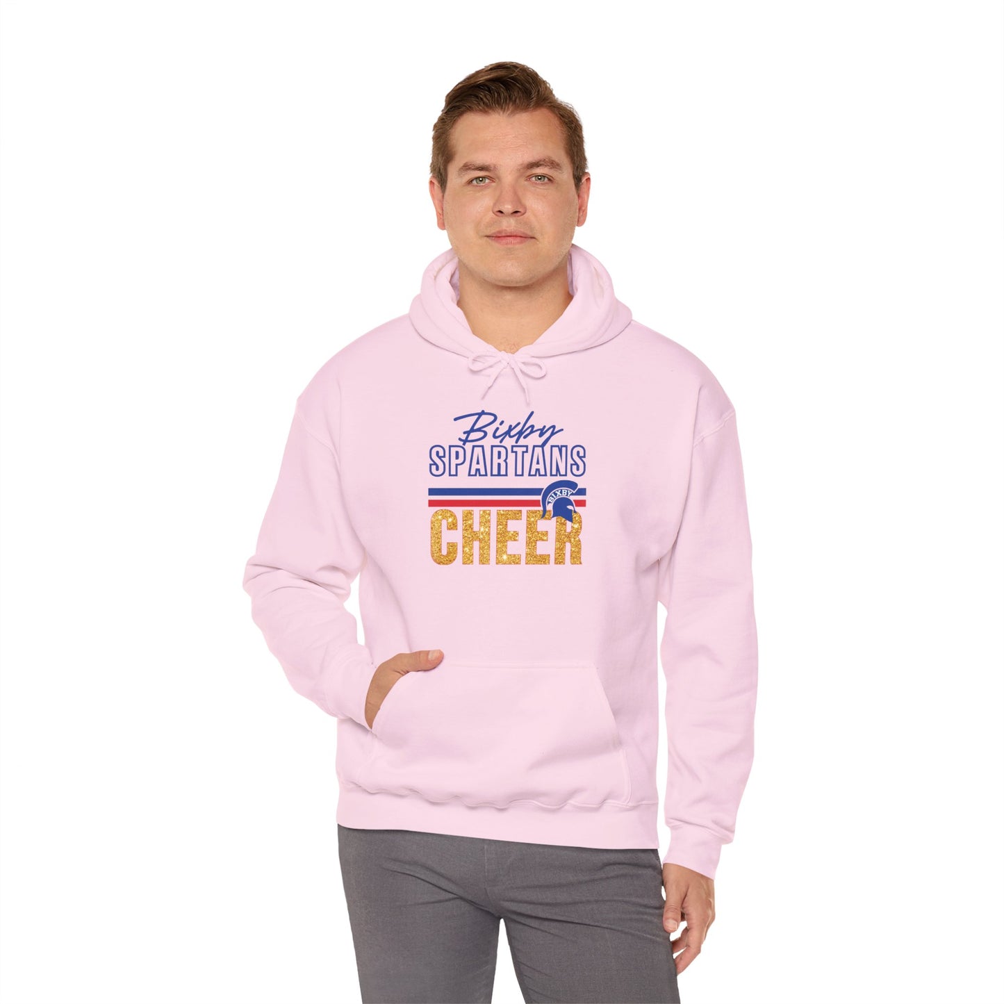 Bixby Spartans Cheer Gildan Hoodie