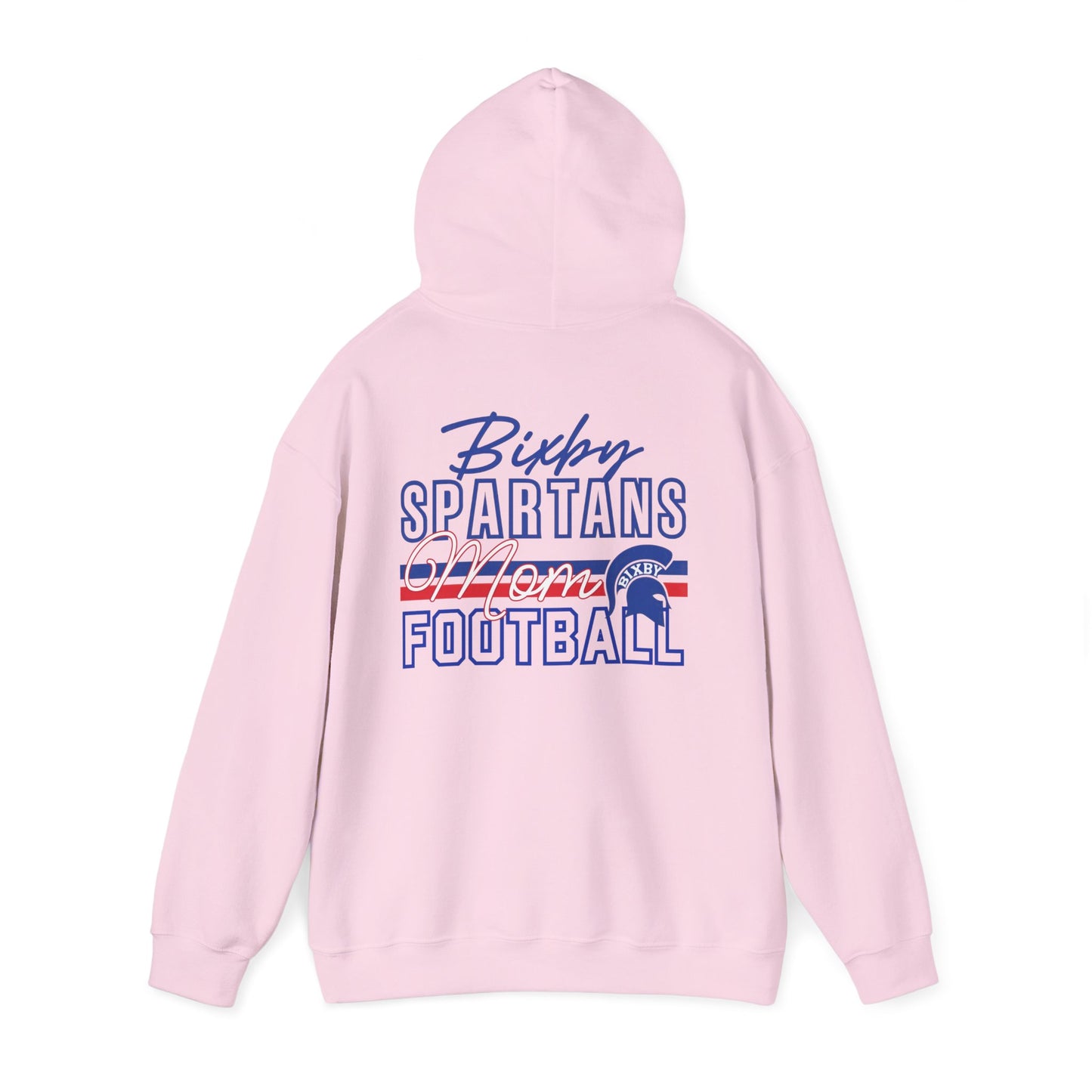 Bixby Spartans Football Mom Gildan Hoodie